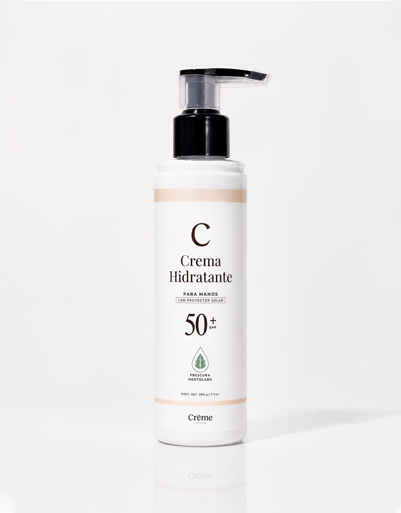 Crema Hidratante para Manos con Protector Solar FPS 50+ 200 g