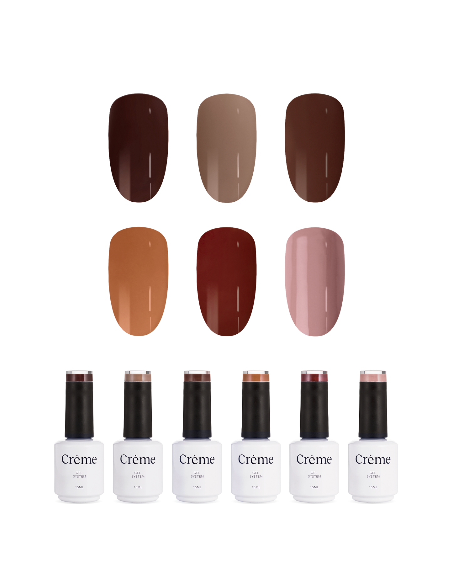Gama Cafés | 6 Esmaltes 15ml
