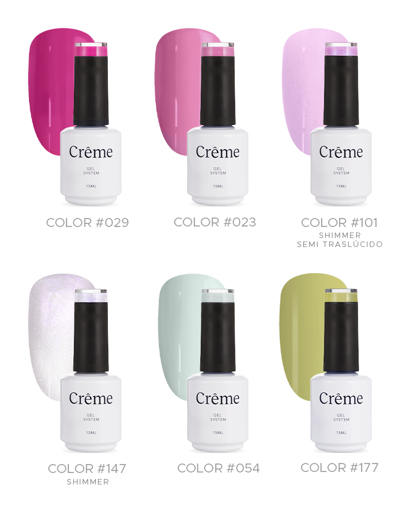 Gama Pink Lemonade | 6 Esmaltes 15ml