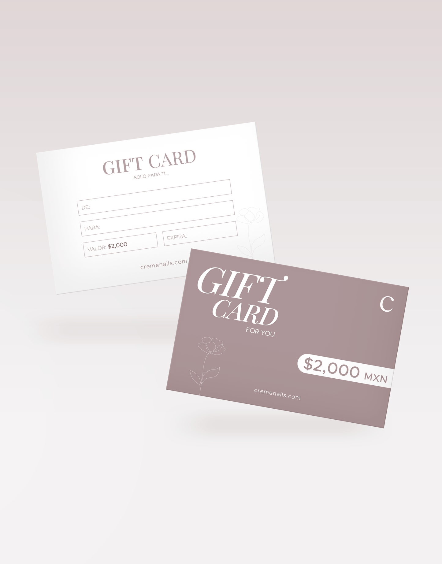 Tarjeta de Regalo