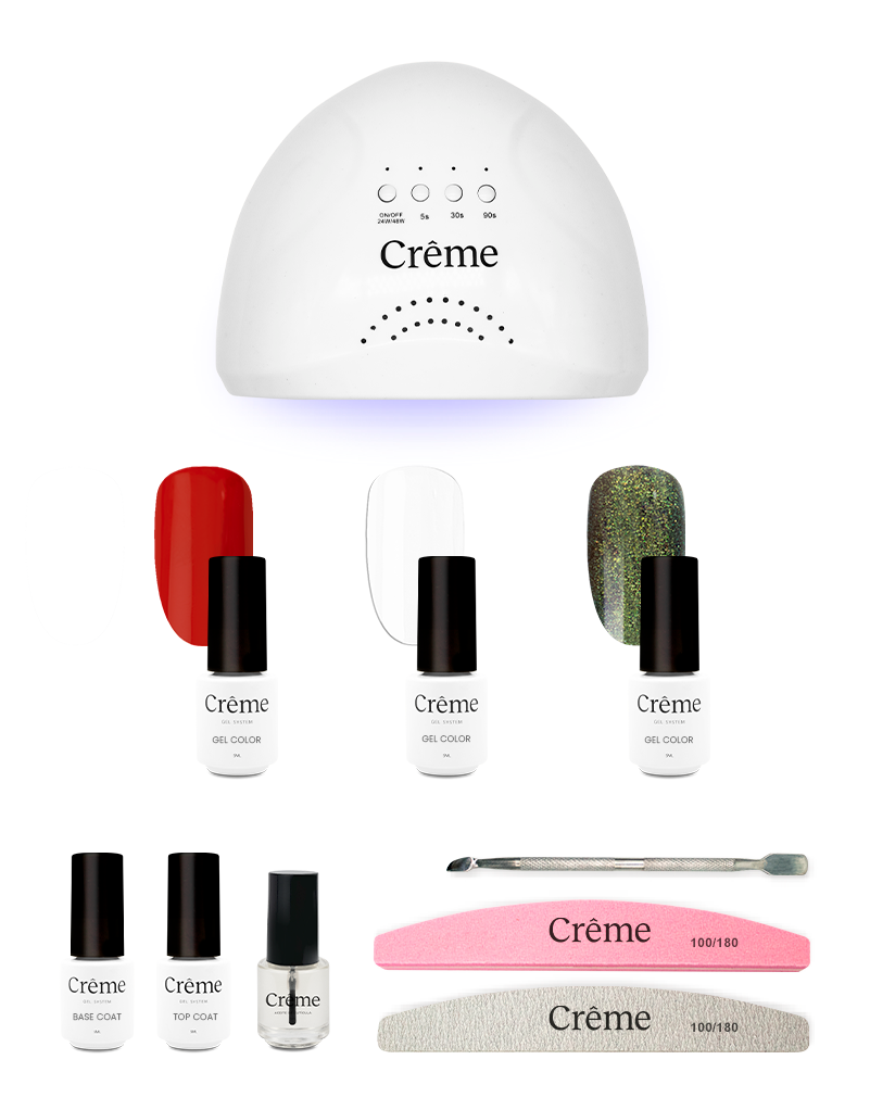 STARTER KIT | Kit Ideal Uñas Gel Todo en Uno | 10 Piezas