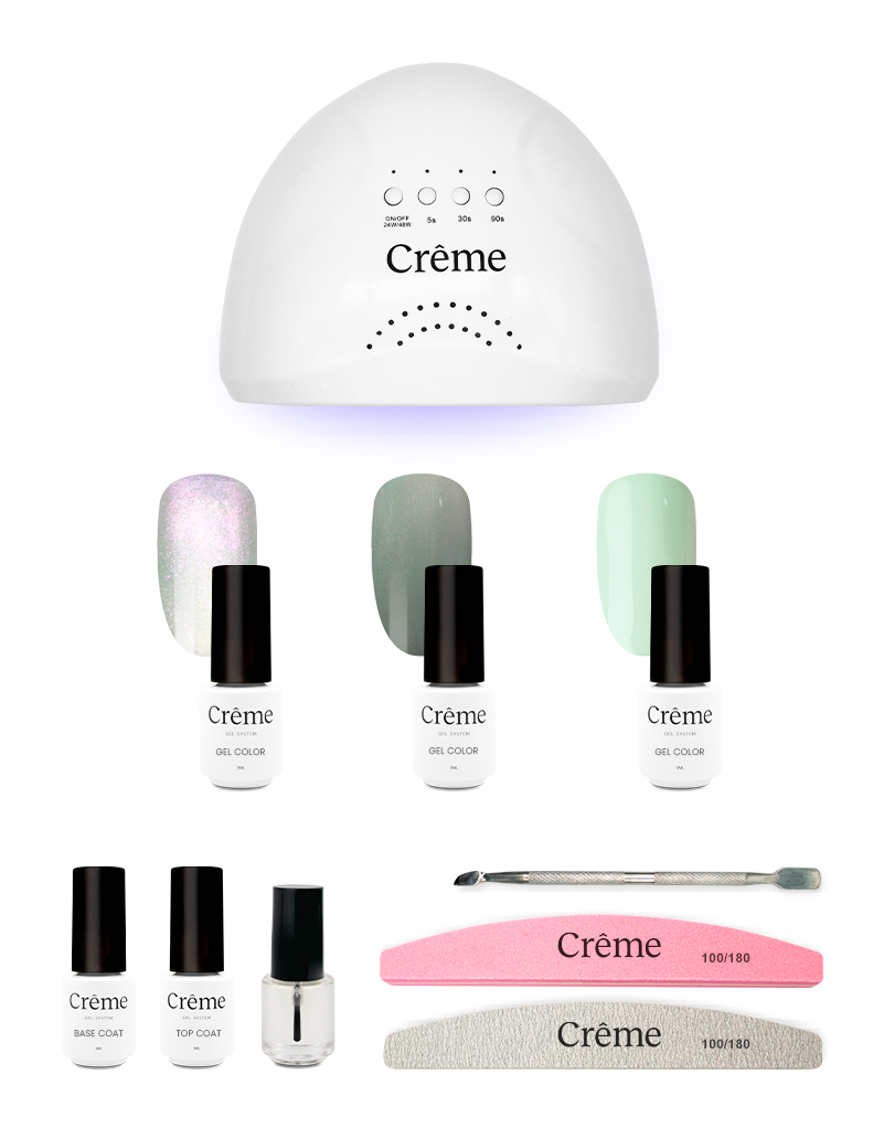 STARTER KIT | Kit Ideal Uñas Gel Todo en Uno | 10 Piezas