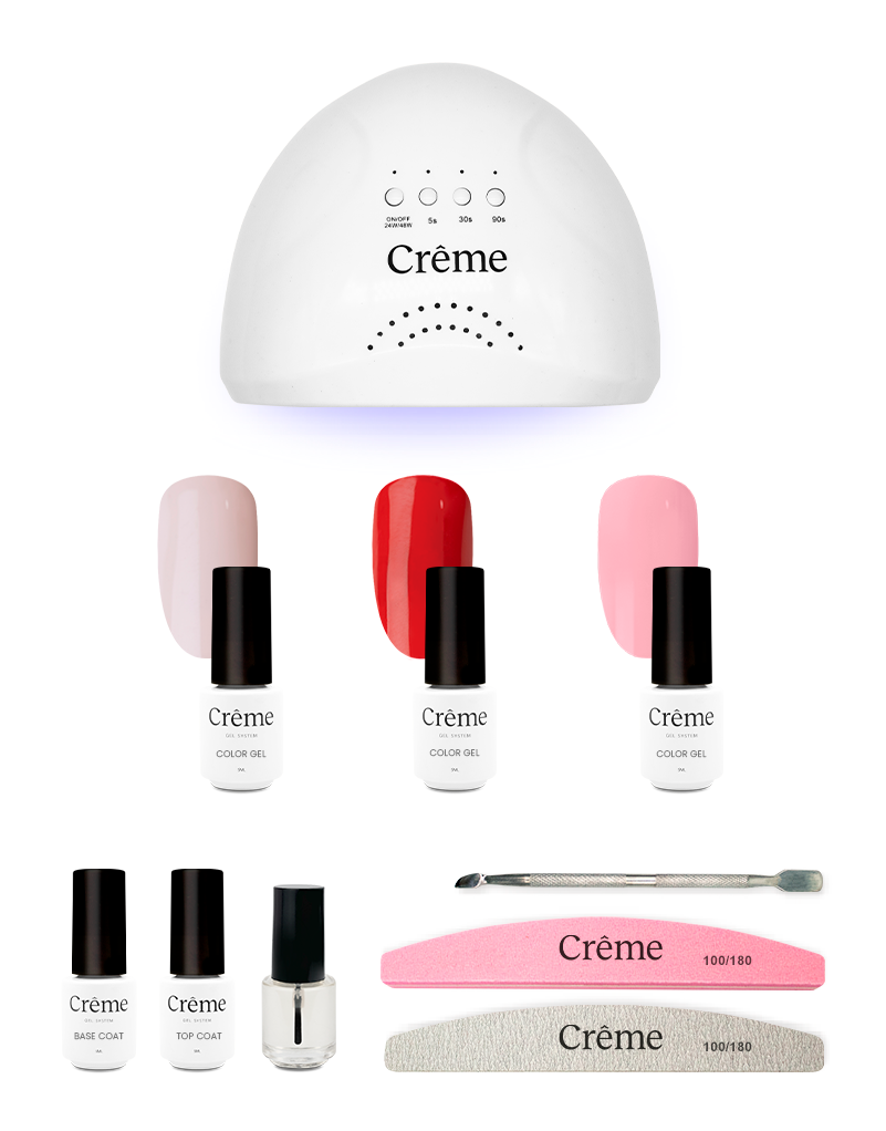 STARTER KIT | Kit Ideal Uñas Gel Todo en Uno | 10 Piezas