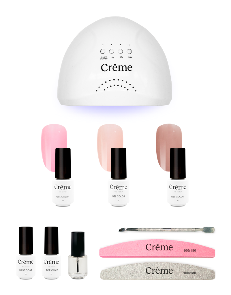 STARTER KIT | Kit Ideal Uñas Gel Todo en Uno | 10 Piezas