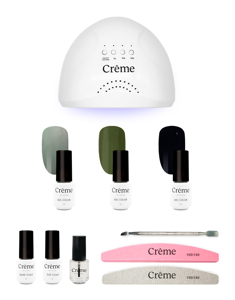 STARTER KIT | Kit Ideal Uñas Gel Todo en Uno | 10 Piezas