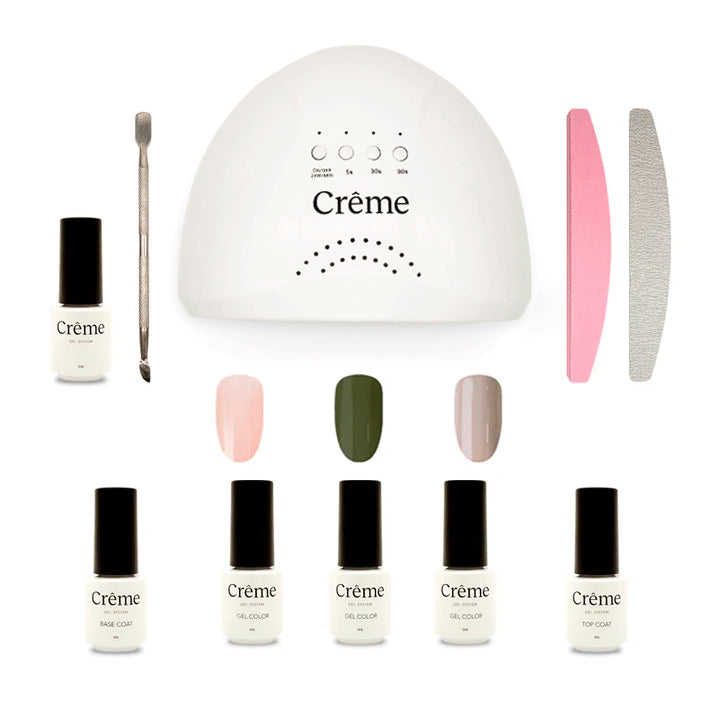 STARTER KIT | Kit Ideal Uñas Gel Todo en Uno | 10 Piezas