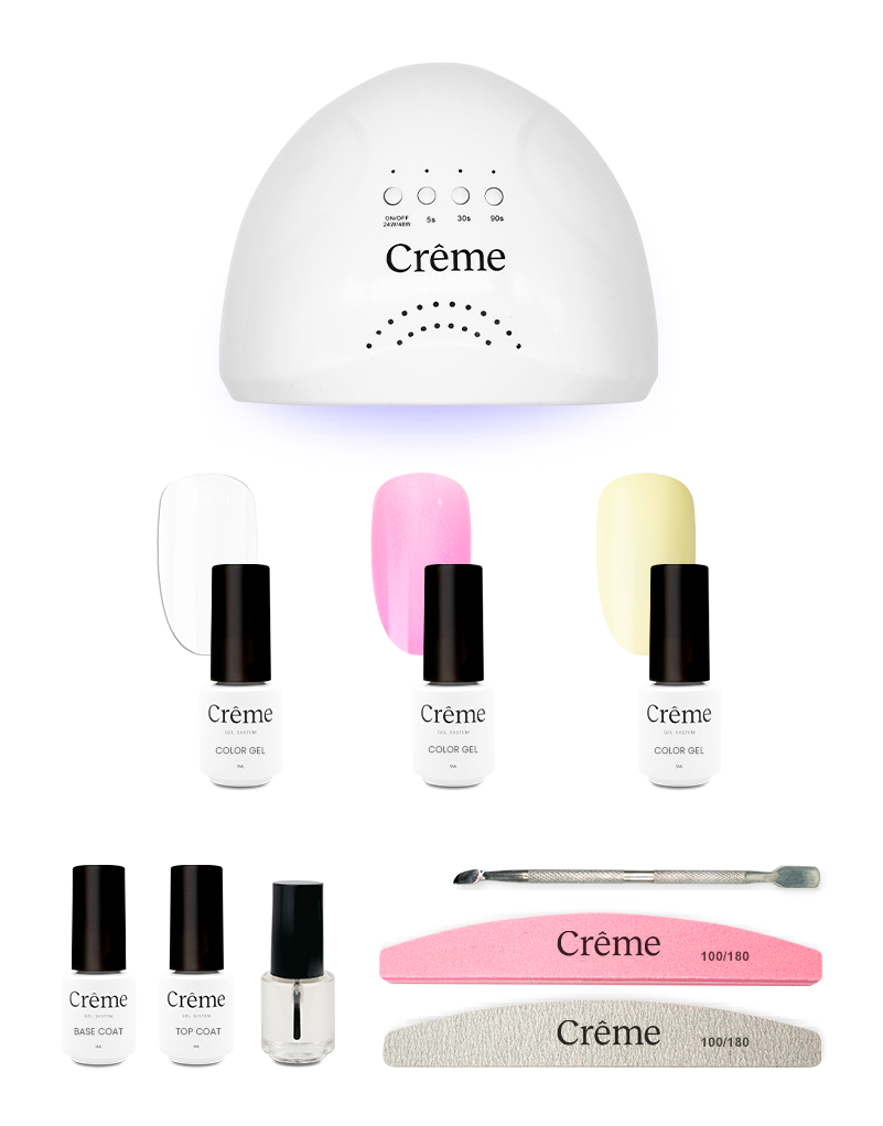 STARTER KIT | Kit Ideal Uñas Gel Todo en Uno | 10 Piezas