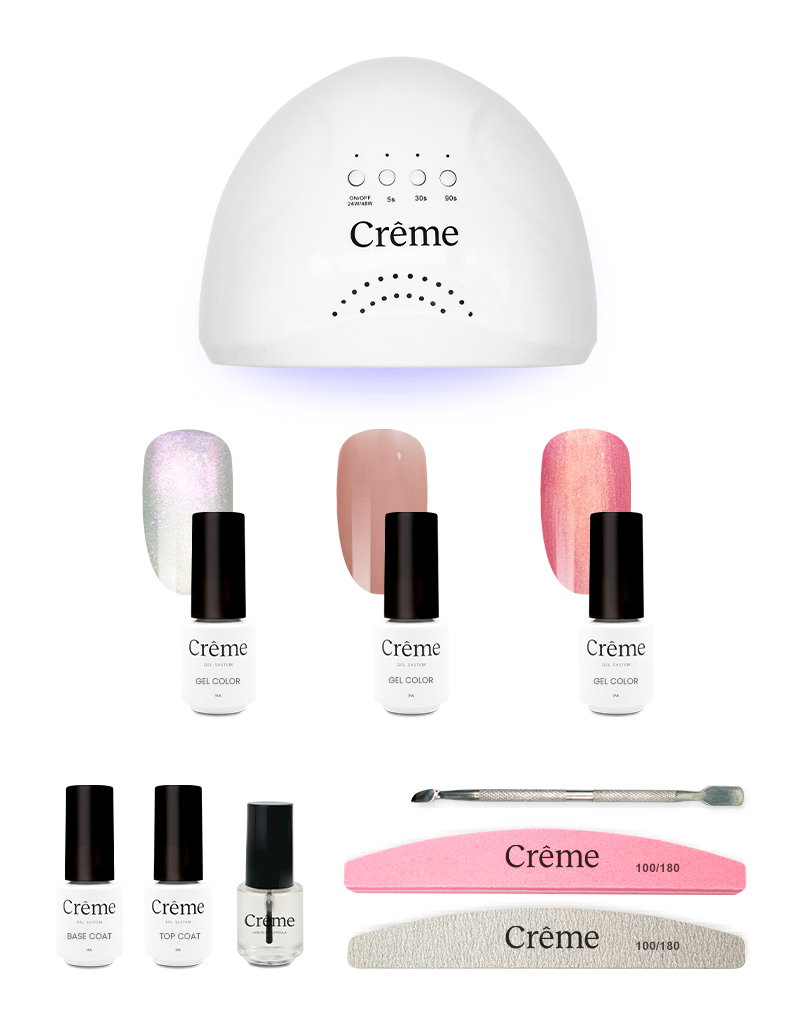 STARTER KIT | Kit Ideal Uñas Gel Todo en Uno | 10 Piezas