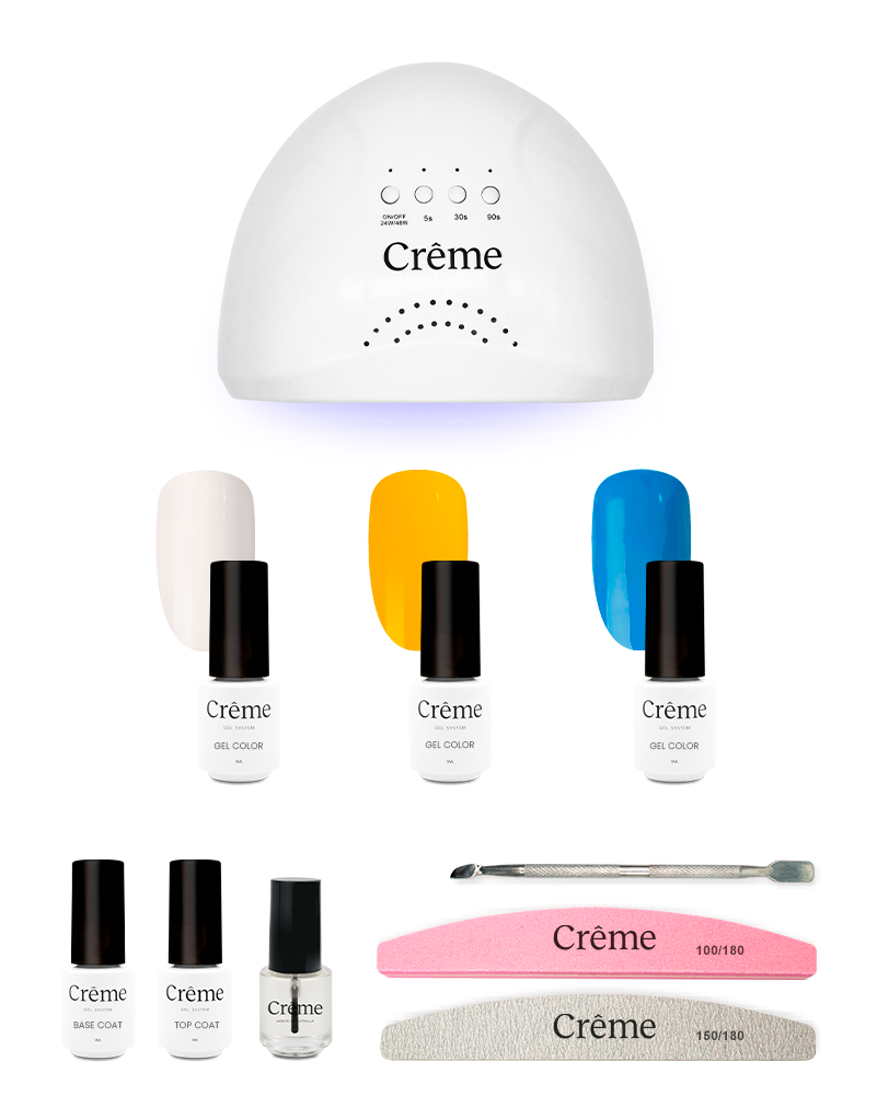 STARTER KIT | Kit Ideal Uñas Gel Todo en Uno | 10 Piezas