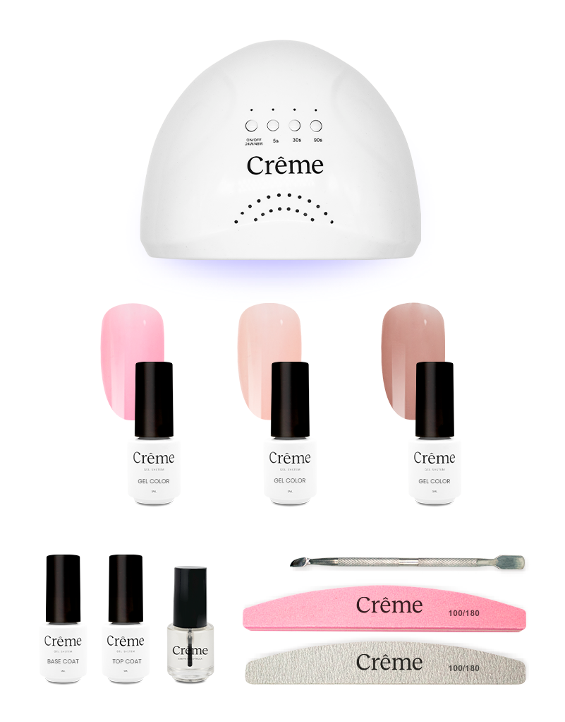 STARTER KIT | Kit Ideal Uñas Gel Todo en Uno | 10 Piezas