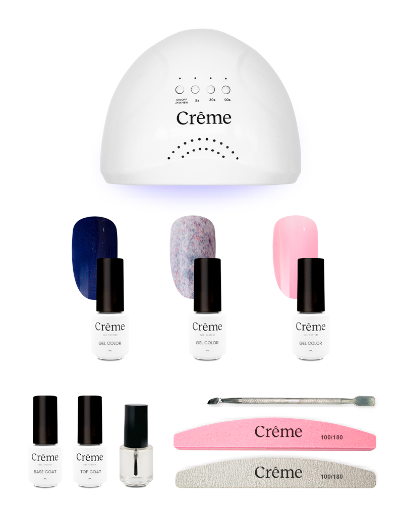 STARTER KIT | Kit Ideal Uñas Gel Todo en Uno | 10 Piezas