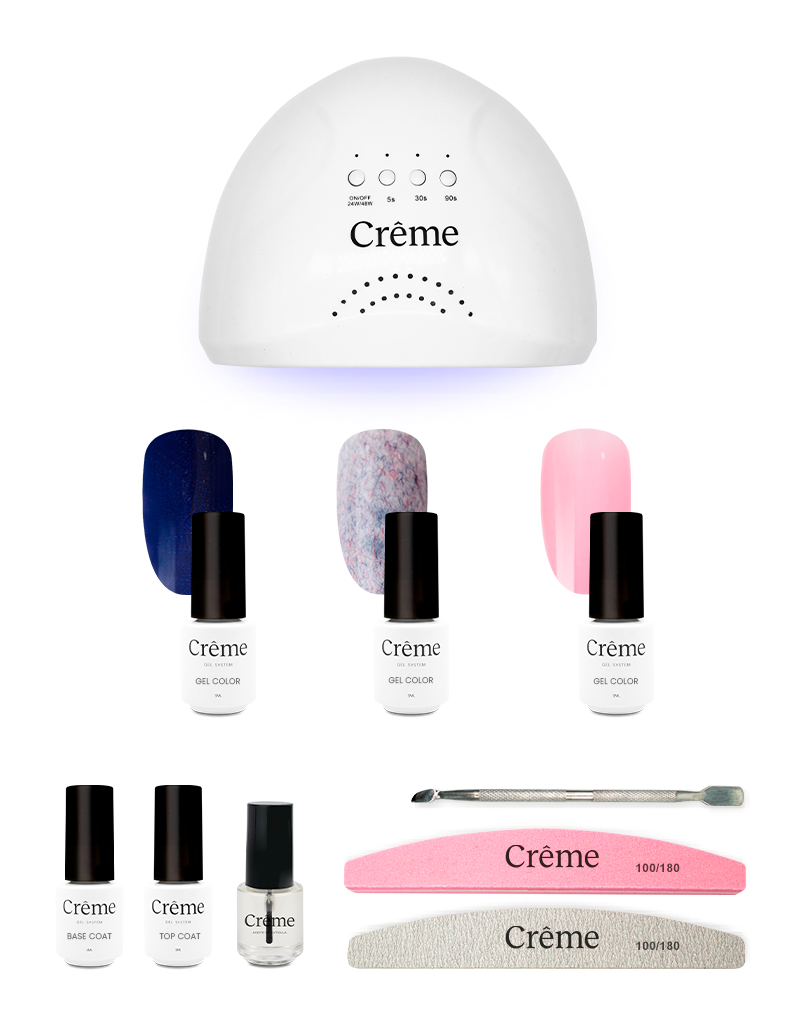 STARTER KIT | Kit Ideal Uñas Gel Todo en Uno | 10 Piezas