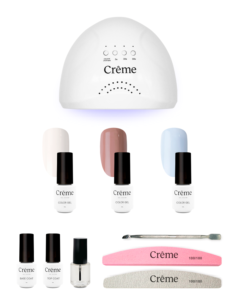 STARTER KIT | Kit Ideal Uñas Gel Todo en Uno | 10 Piezas