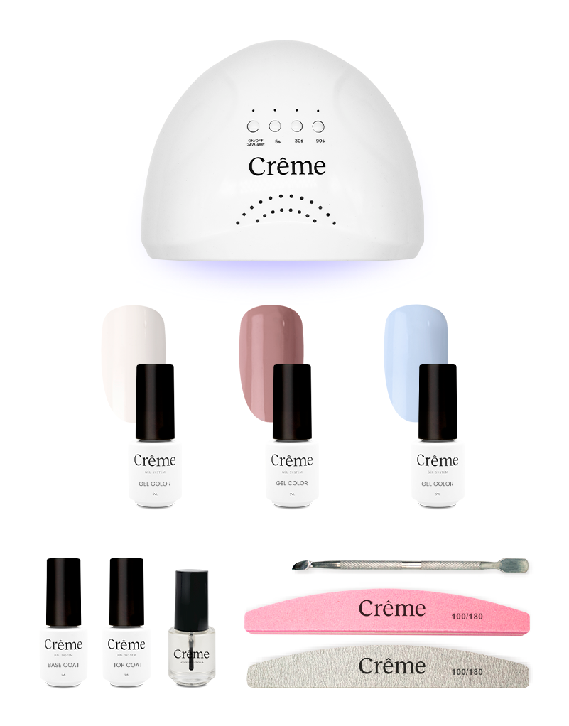 STARTER KIT | Kit Ideal Uñas Gel Todo en Uno | 10 Piezas