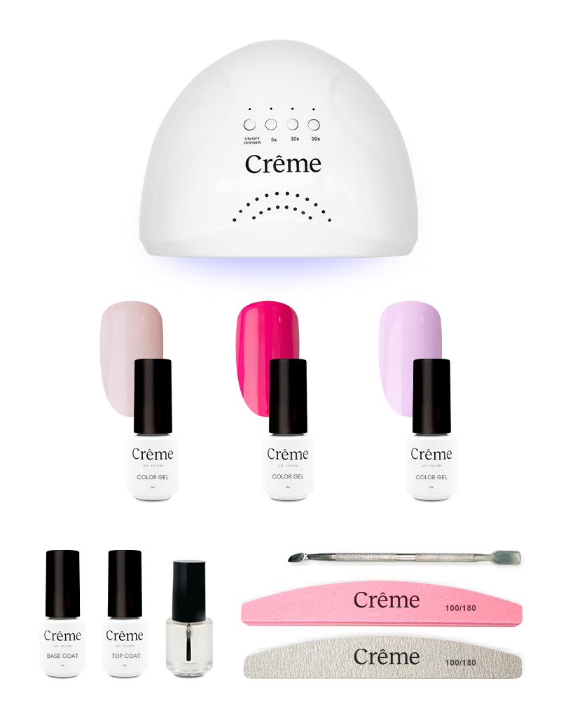 STARTER KIT | Kit Ideal Uñas Gel Todo en Uno | 10 Piezas