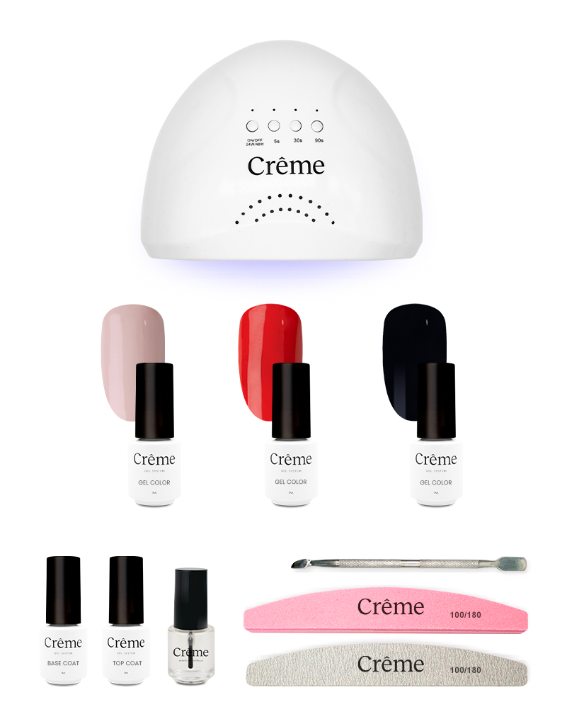 STARTER KIT | Kit Ideal Uñas Gel Todo en Uno | 10 Piezas