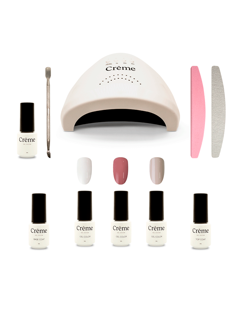 STARTER KIT | Kit Ideal Uñas Gel Todo en Uno | 10 Piezas
