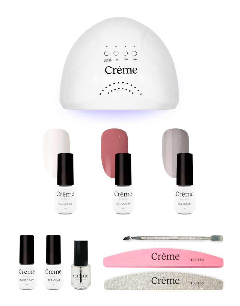 STARTER KIT | Kit Ideal Uñas Gel Todo en Uno | 10 Piezas