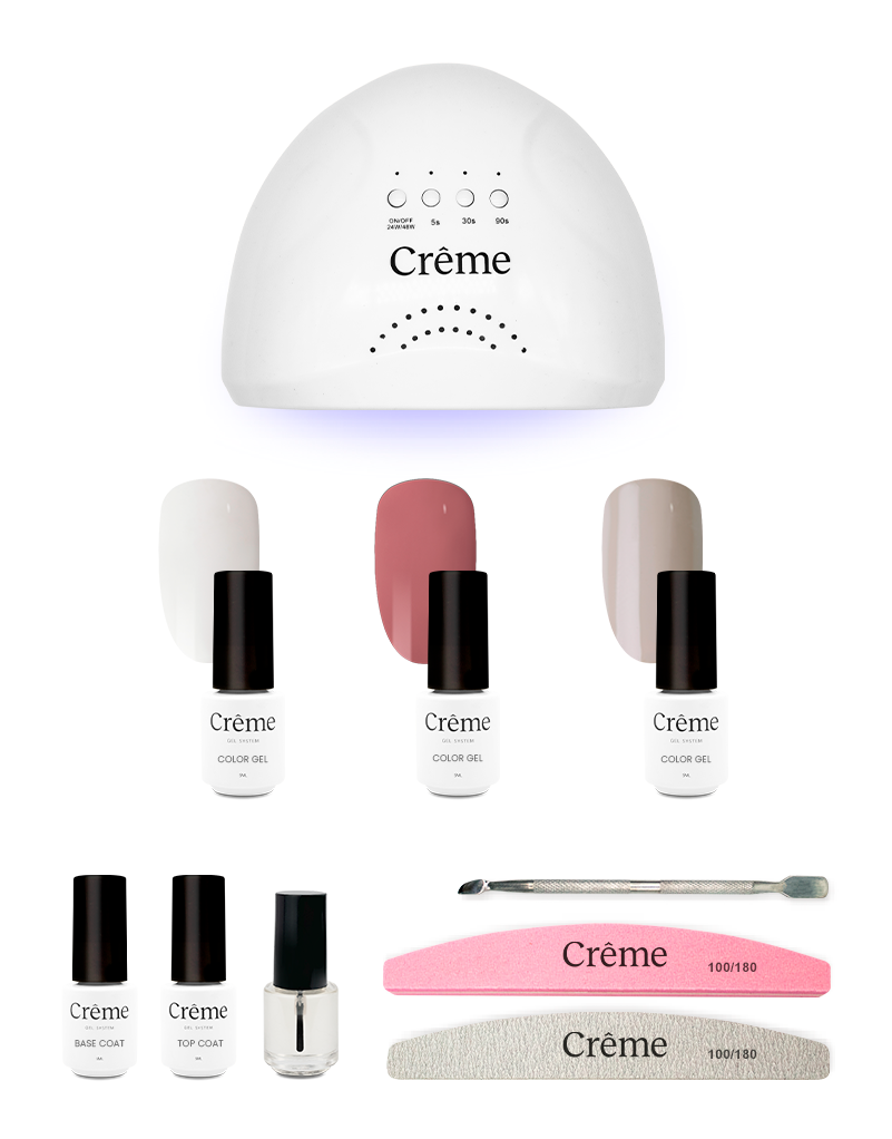 STARTER KIT | Kit Ideal Uñas Gel Todo en Uno | 10 Piezas
