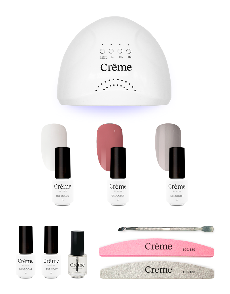 STARTER KIT | Kit Ideal Uñas Gel Todo en Uno | 10 Piezas
