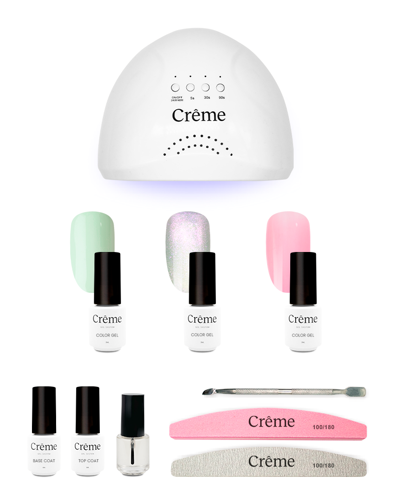 STARTER KIT | Kit Ideal Uñas Gel Todo en Uno | 10 Piezas