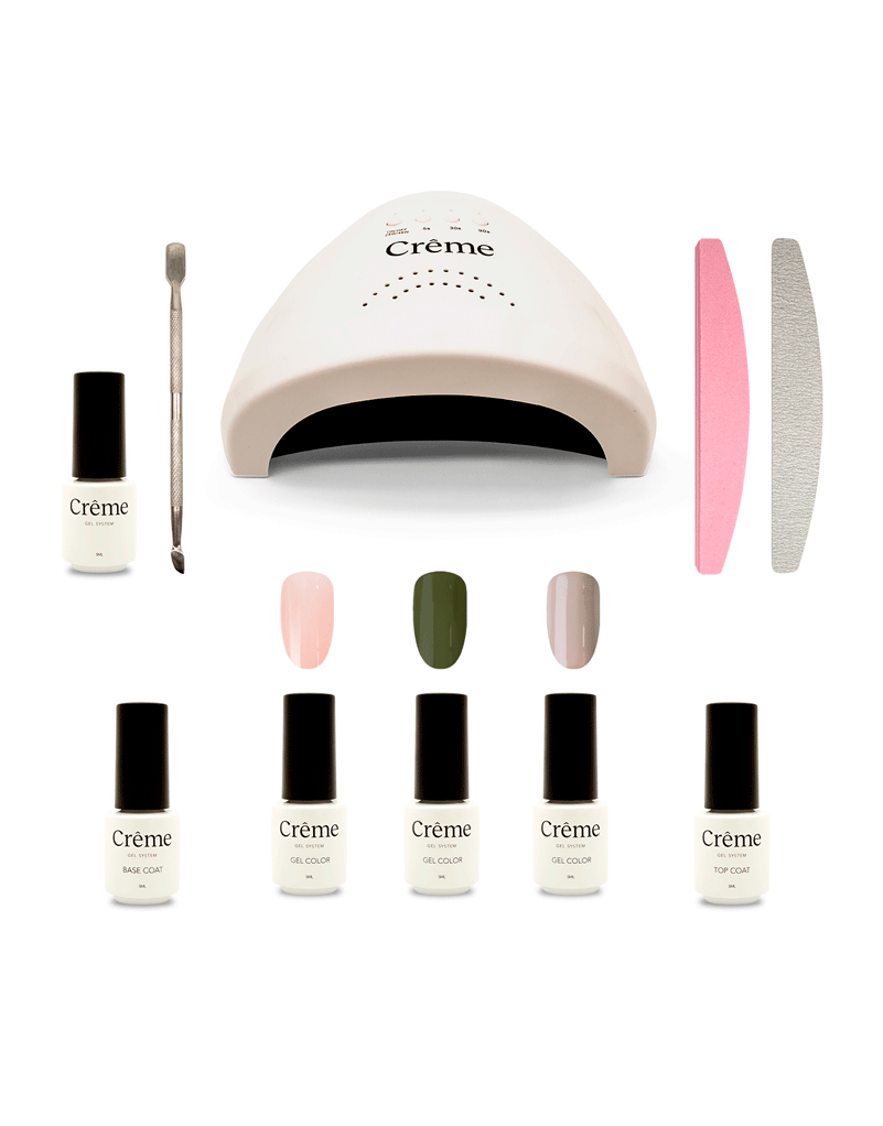 STARTER KIT | Kit Ideal Uñas Gel Todo en Uno | 10 Piezas