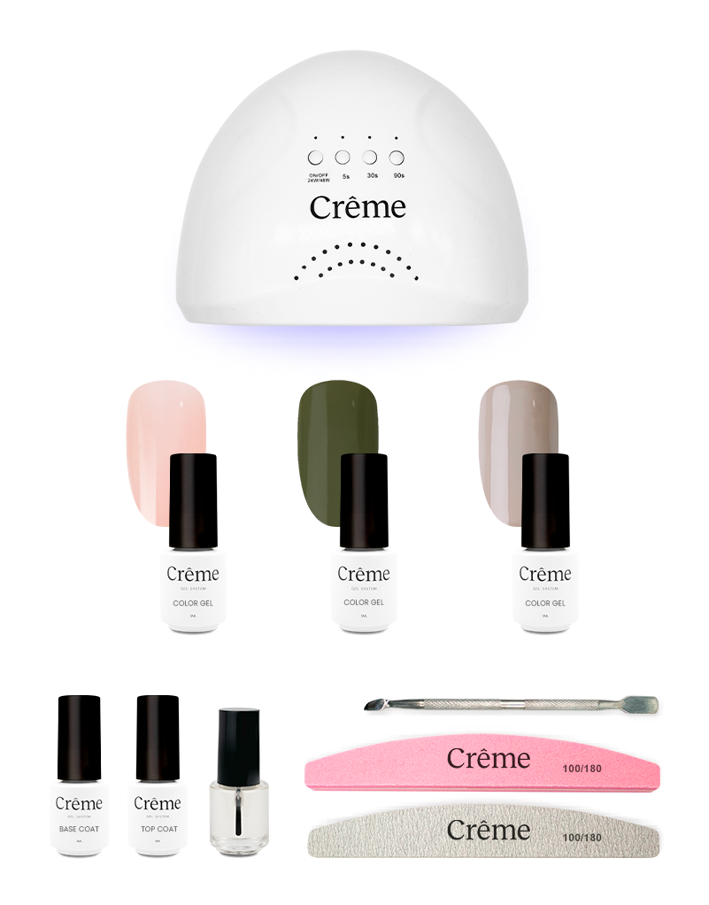 STARTER KIT | Kit Ideal Uñas Gel Todo en Uno | 10 Piezas
