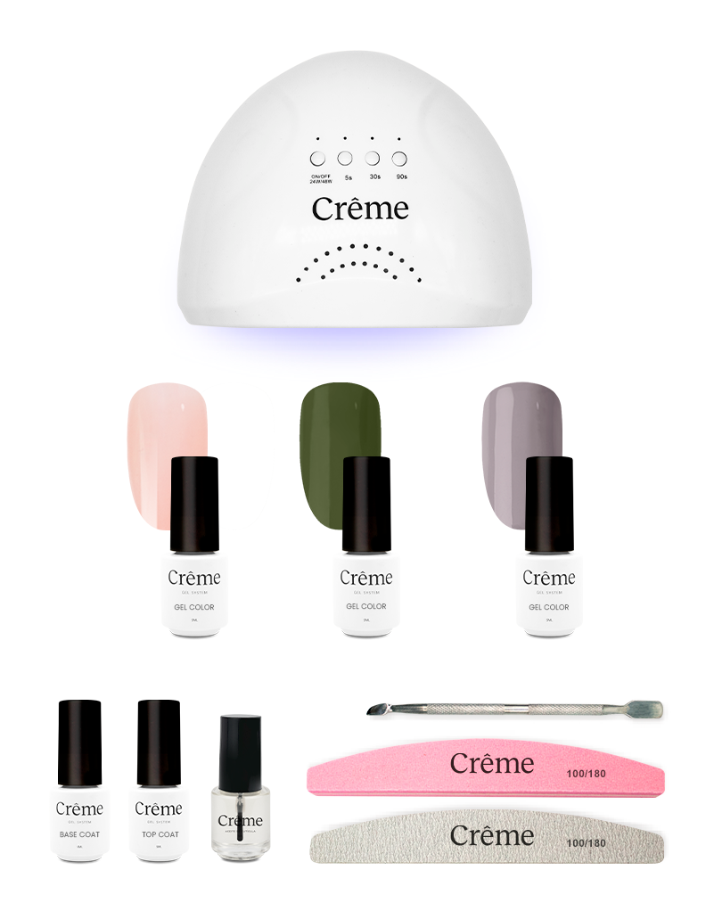 STARTER KIT | Kit Ideal Uñas Gel Todo en Uno | 10 Piezas