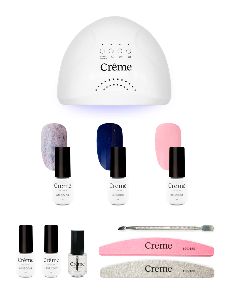 STARTER KIT | Kit Ideal Uñas Gel Todo en Uno | 10 Piezas