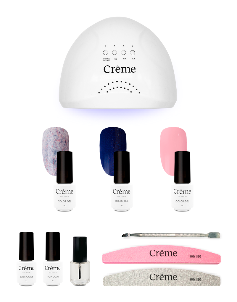 STARTER KIT | Kit Ideal Uñas Gel Todo en Uno | 10 Piezas