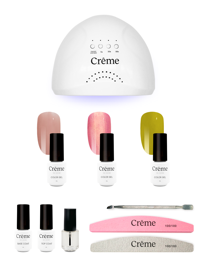 STARTER KIT | Kit Ideal Uñas Gel Todo en Uno | 10 Piezas
