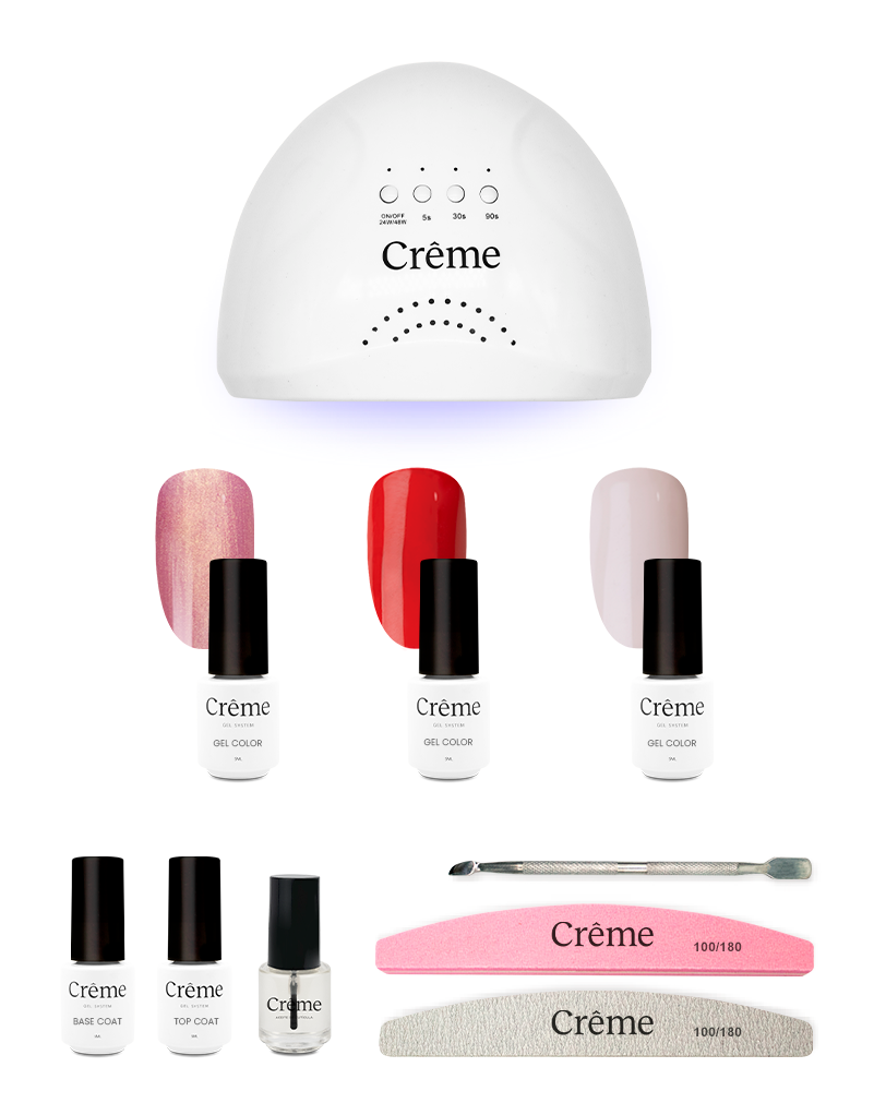 STARTER KIT | Kit Ideal Uñas Gel Todo en Uno | 10 Piezas
