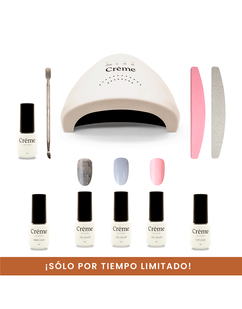 STARTER KIT | Kit Ideal Uñas Gel Todo en Uno | 10 Piezas