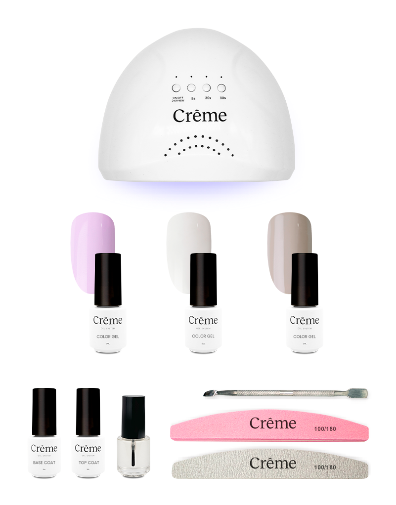 STARTER KIT | Kit Ideal Uñas Gel Todo en Uno | 10 Piezas