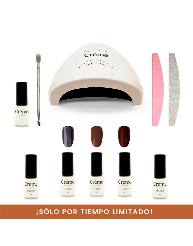 STARTER KIT | Kit Ideal Uñas Gel Todo en Uno | 10 Piezas