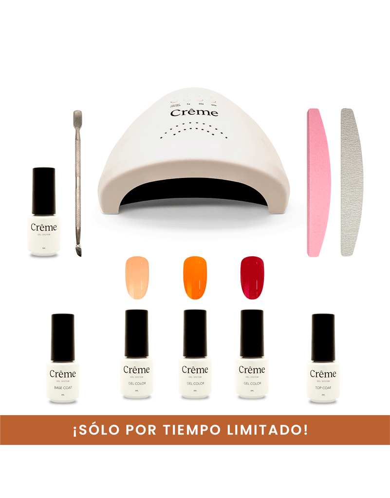 STARTER KIT | Kit Ideal Uñas Gel Todo en Uno | 10 Piezas