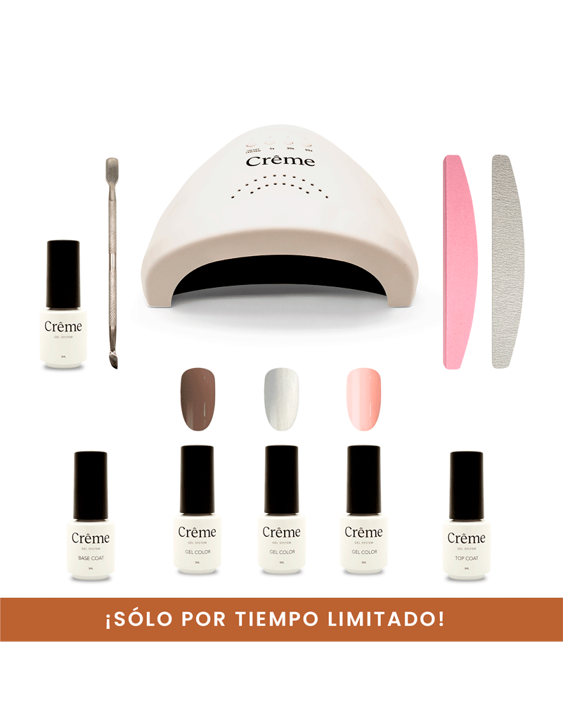 STARTER KIT | Kit Ideal Uñas Gel Todo en Uno | 10 Piezas