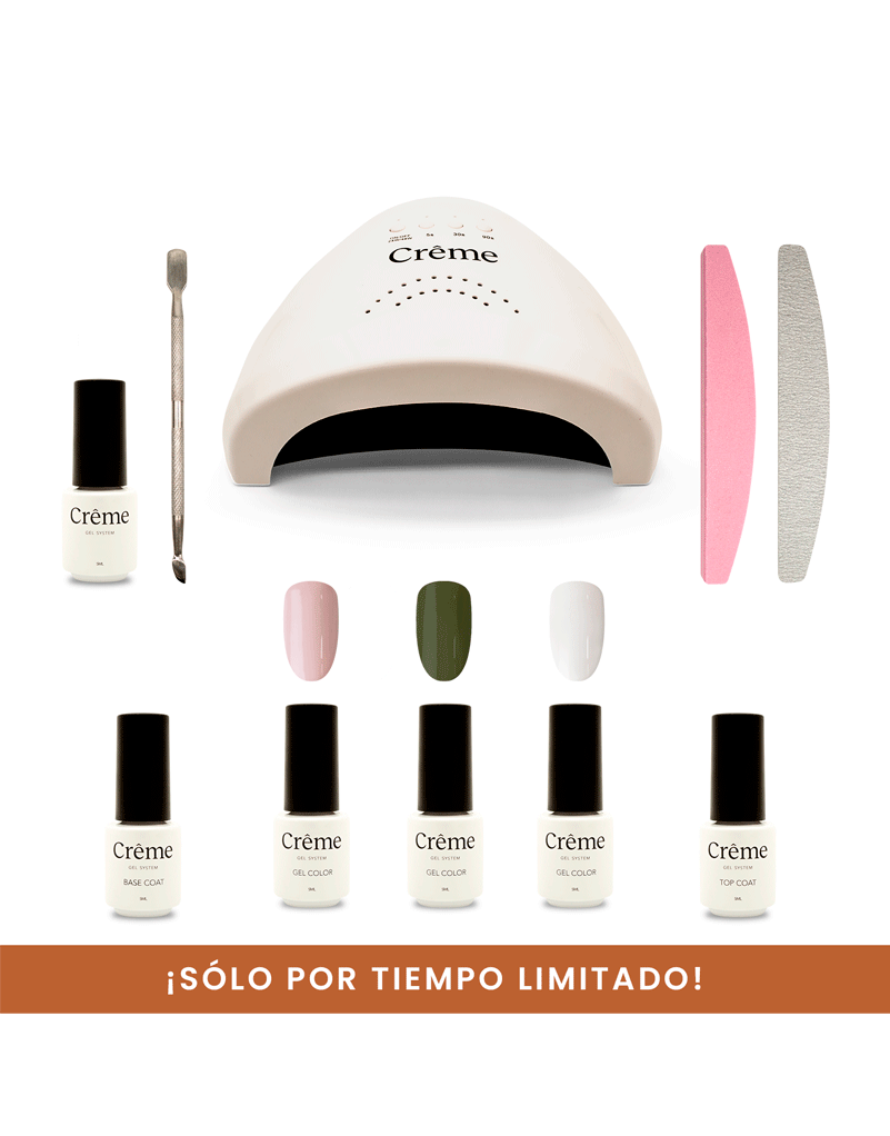 STARTER KIT | Kit Ideal Uñas Gel Todo en Uno | 10 Piezas