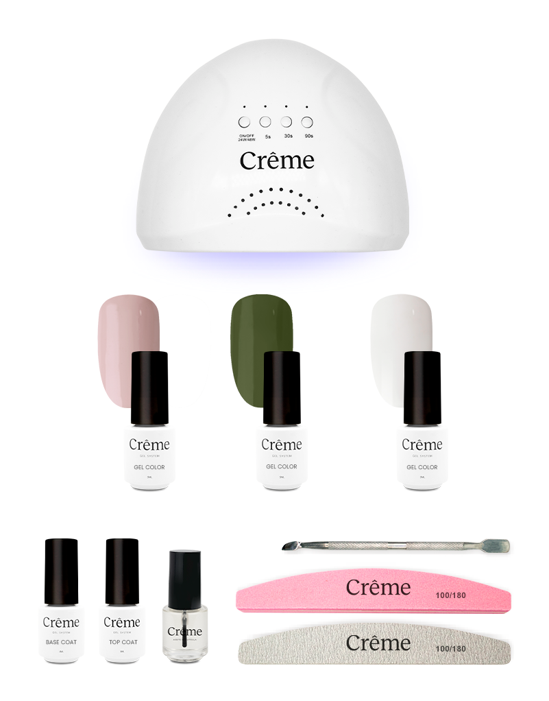 STARTER KIT | Kit Ideal Uñas Gel Todo en Uno | 10 Piezas