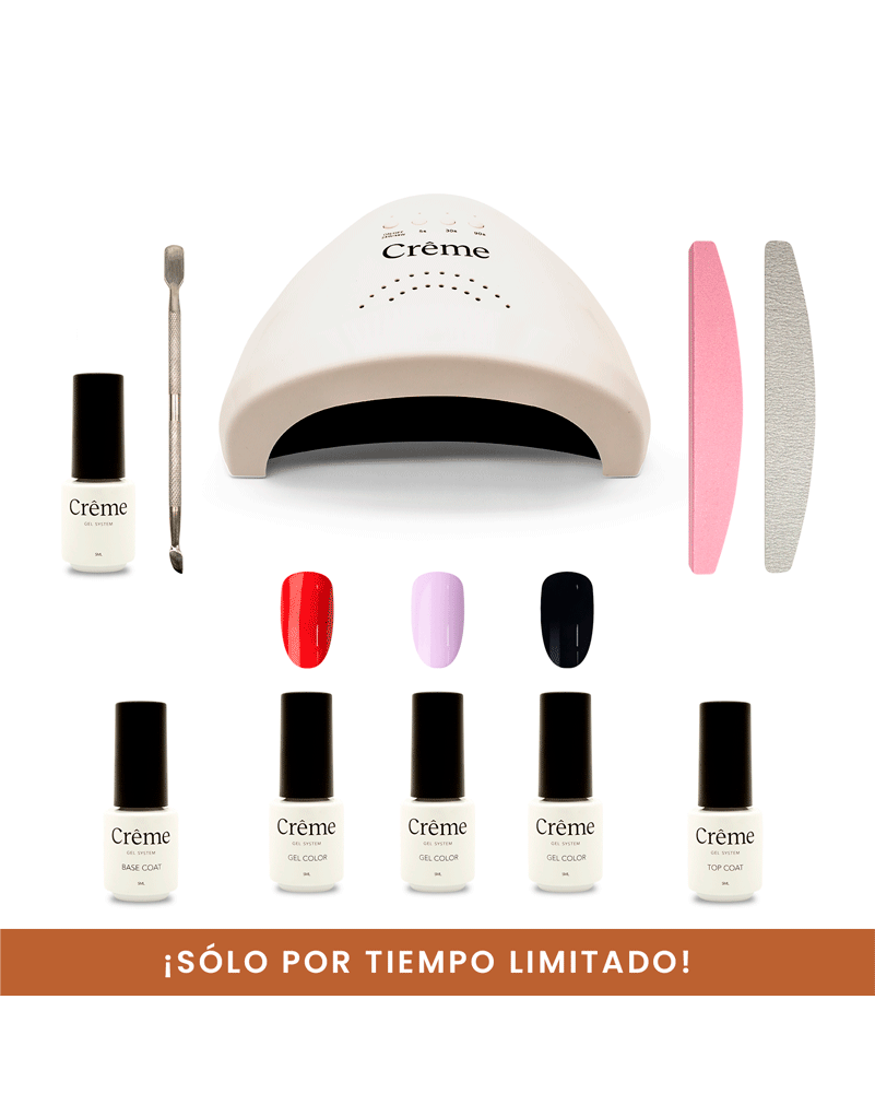 STARTER KIT | Kit Ideal Uñas Gel Todo en Uno | 10 Piezas