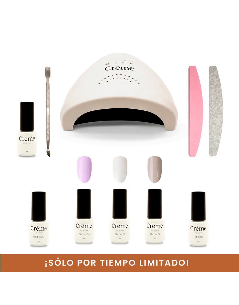 STARTER KIT | Kit Ideal Uñas Gel Todo en Uno | 10 Piezas