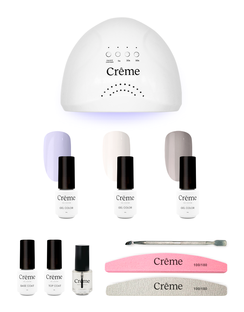 STARTER KIT | Kit Ideal Uñas Gel Todo en Uno | 10 Piezas