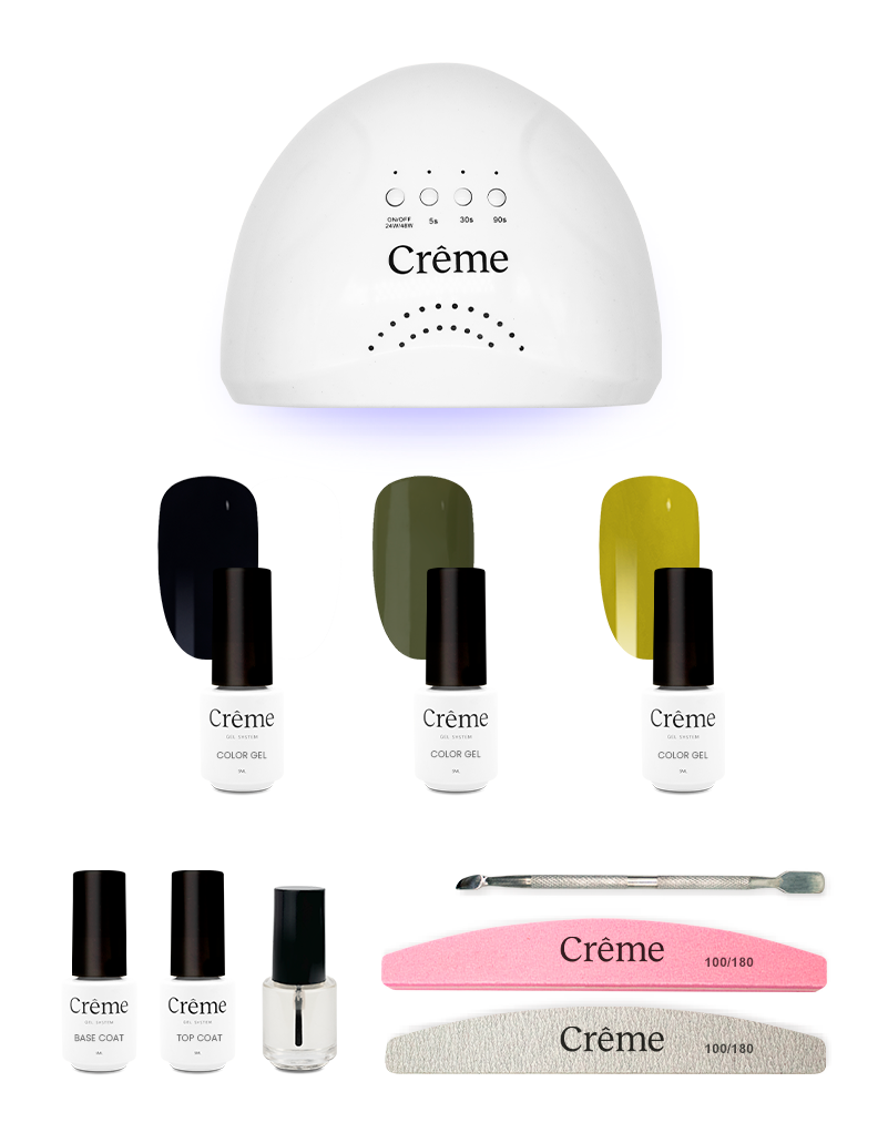 STARTER KIT | Kit Ideal Uñas Gel Todo en Uno | 10 Piezas