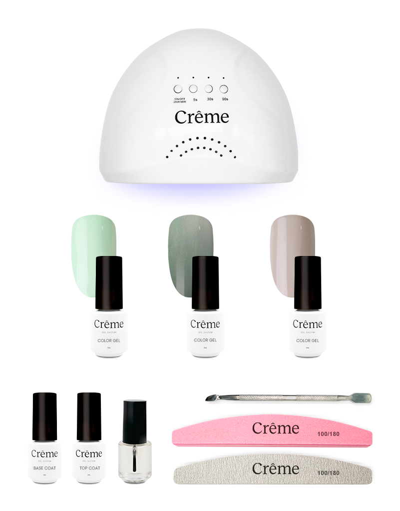 STARTER KIT | Kit Ideal Uñas Gel Todo en Uno | 10 Piezas