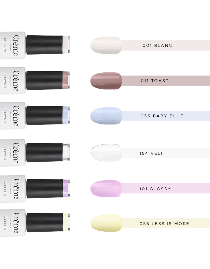 Gama Petite Balanced Gelato  | 6 colores 5 ml