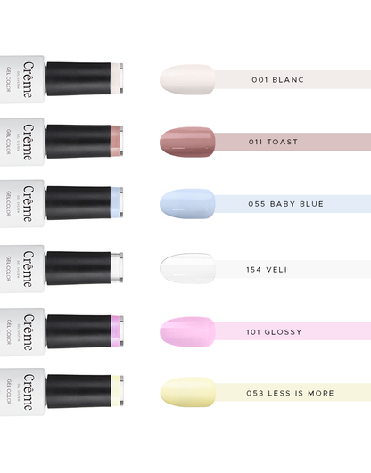 Gama Petite Balanced Gelato  | 6 colores 5 ml