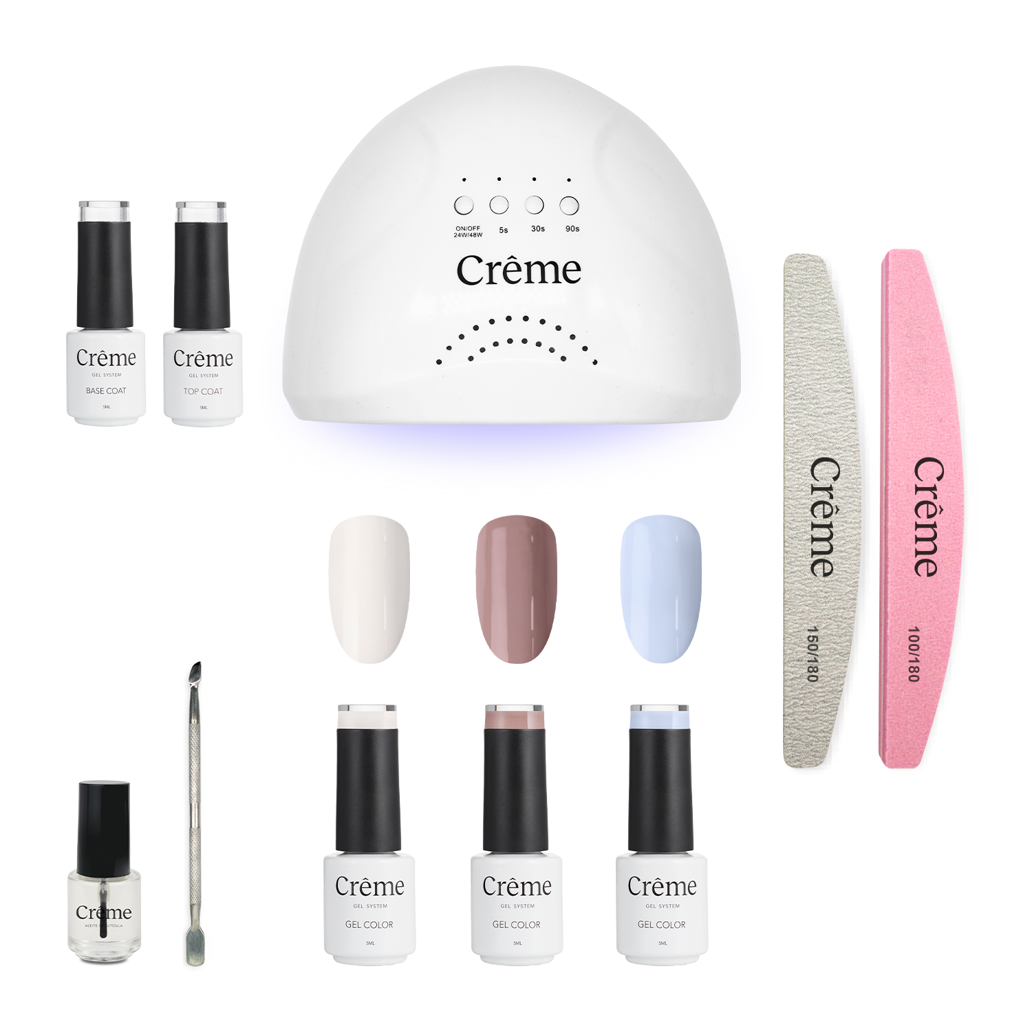 KIT BASICO | Kit Ideal Uñas Gel Todo en Uno | 10 Piezas