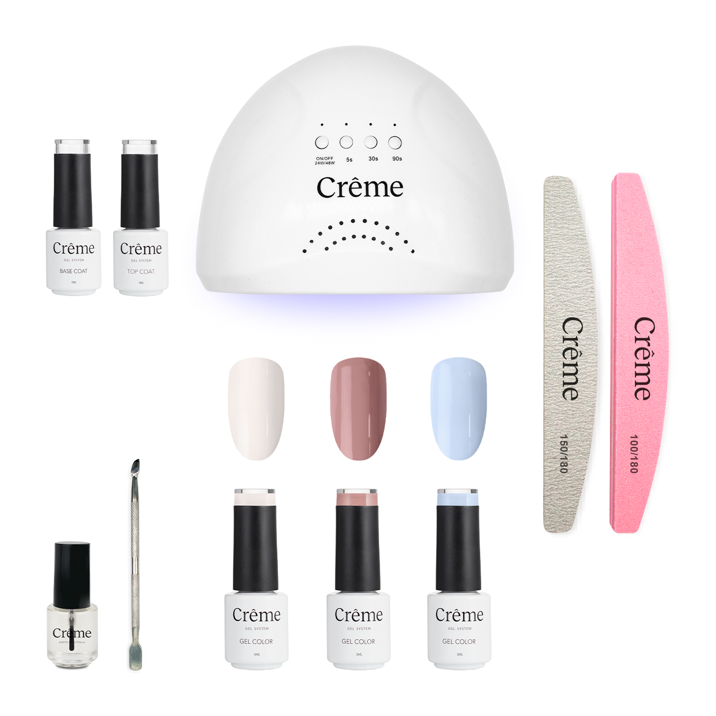 KIT BASICO | Kit Ideal Uñas Gel Todo en Uno | 10 Piezas
