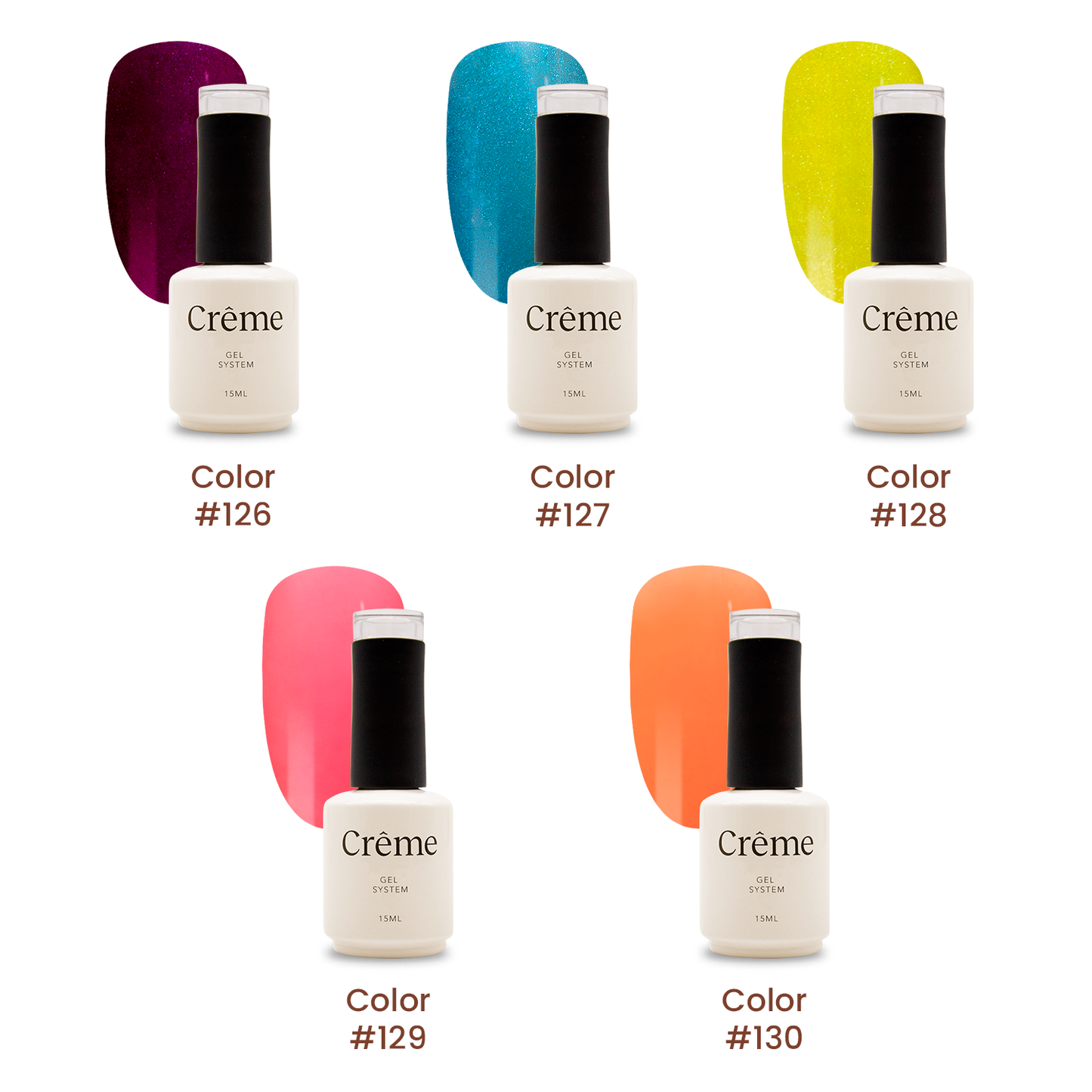 Colección Jelly | 5 esmaltes 15ml