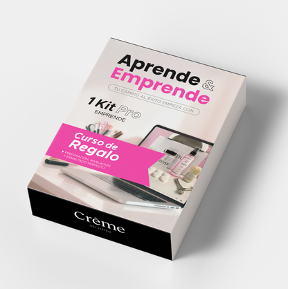 KIT EMPRENDE | Kit Profesional + Curso Aprende & Emprende | 42 Piezas